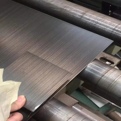321 Hairline Stainless Steel Sheet Plate 316 304 Cold Rolled Steel Plates 2B Finished