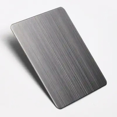 316L 310S Stainless Steel Sheet Plate 1250mm Width Hairline SS Sheet