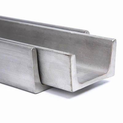ASTM 316 Stainless Steel C Section Channel Profile U Shaped Metal Bar