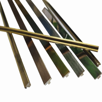 SUS 304 Stainless Steel Profile ASTM SS T Bar Section Channel 5800mm