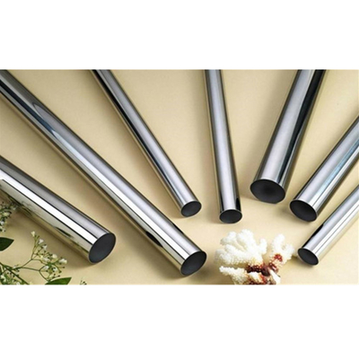 Decorative 2B HL Seamless Stainless Steel Pipe Schedule 80 SS Pipe 5800mm