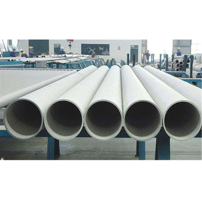 Annealed 316 Welded Stainless Steel Tube 25mm 50mm 100mm JIS DIN GB